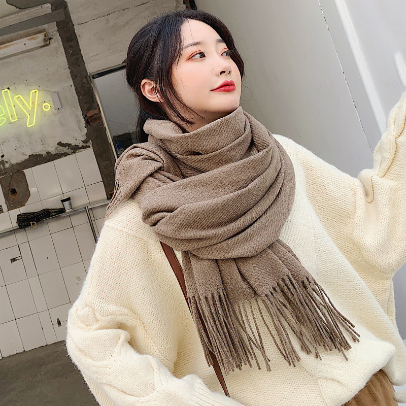 Cashmere Scarf Wrap - VISROVER nuovo 20 colori donna sciarpa