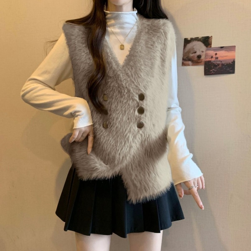 Winter Clothing Trends 2025 Women'S - Gilet in maglia per le donne