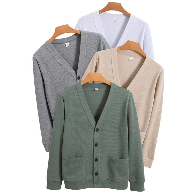Winter Clothing Europe - Cardigan da Uomo, Nuovo Modello Autunno-Inverno,