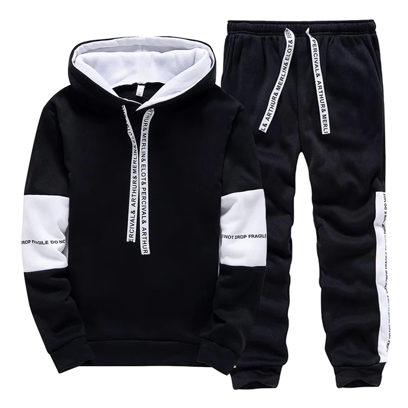 Winter Clothing For Men - Tuta Sportiva da Uomo Bianca e