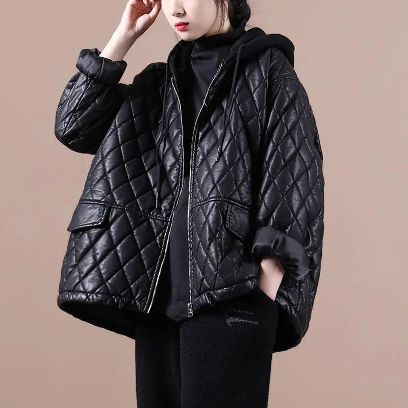 Winter Clothing Pinterest - Giacca da donna in pelle trapuntata