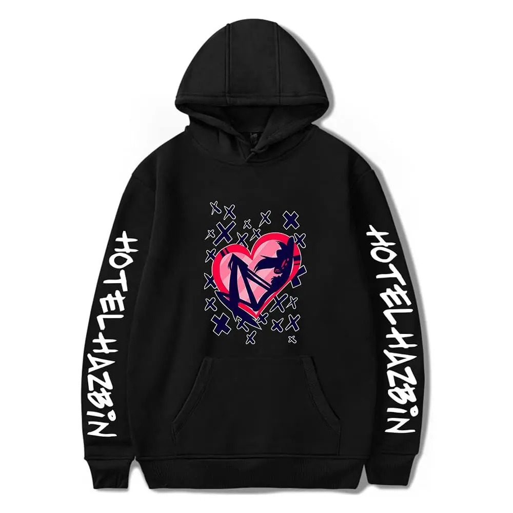 Winter Clothing Gift Ideas - Hazbin Hotel Oversize Unisex Streetwear Oversize