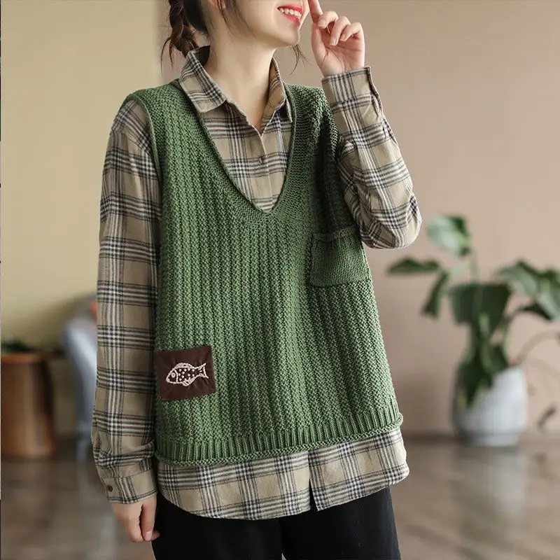 Winter Clothing Offer - Gilet Corto da Donna in Maglia