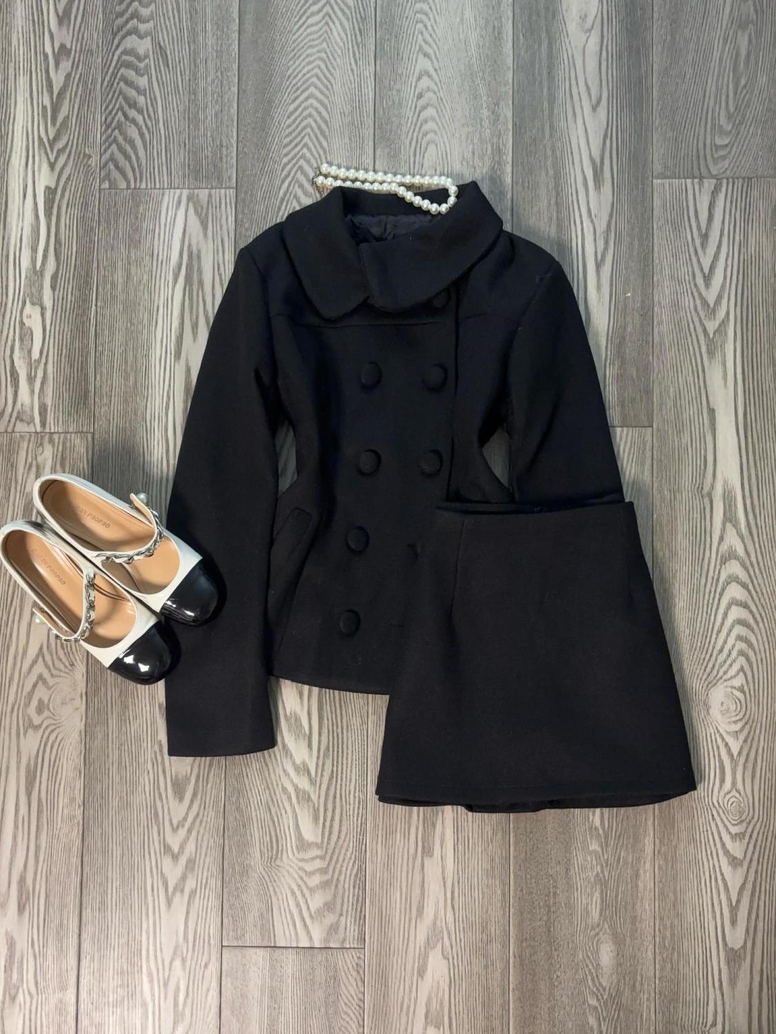 Winter Clothing Sale - Completo Invernale Elegante da Donna in