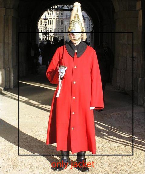 Jacket Winter Clothing - Giacca da guardia per cavalli da