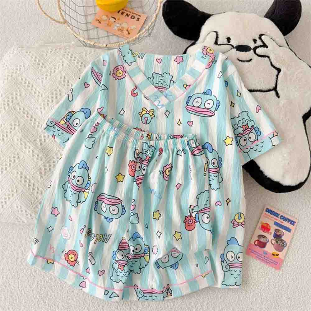 Winter Clothing Kit - Pigiama da donna Sanrio Hangyodon, set