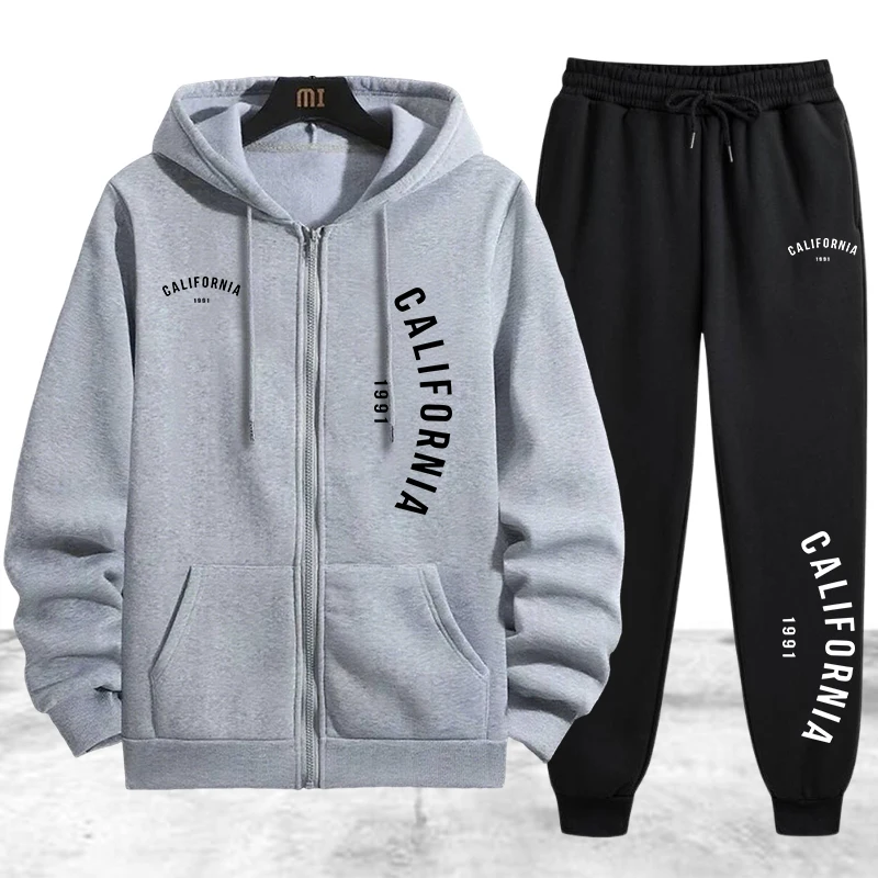 Jacket Winter Clothing - Tuta da uomo autunno inverno, felpa