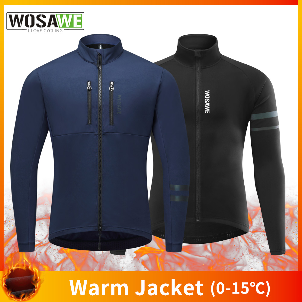 Winter Clothing Pinterest - WOSAWE Giacca da ciclismo Cappotto invernale