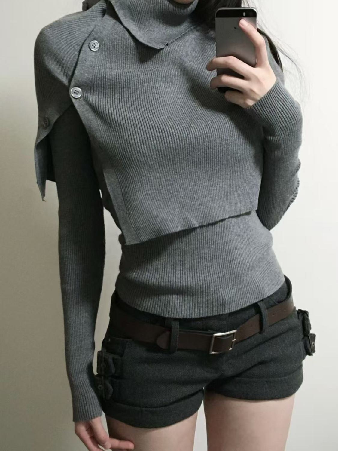 Winter Clothing Kit - Maglione subcultura vintage casual da donna