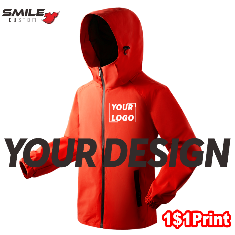 Winter Clothing Companies - Trench Casual stampa personalizzata Logo uomo