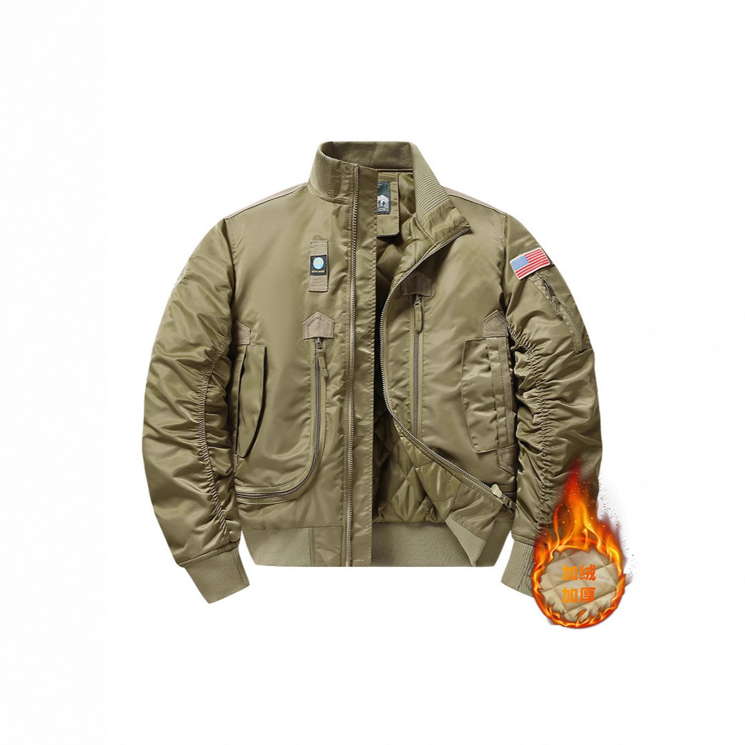 Winter Clothes Shop - Giacca bomber da uomo invernale MA1