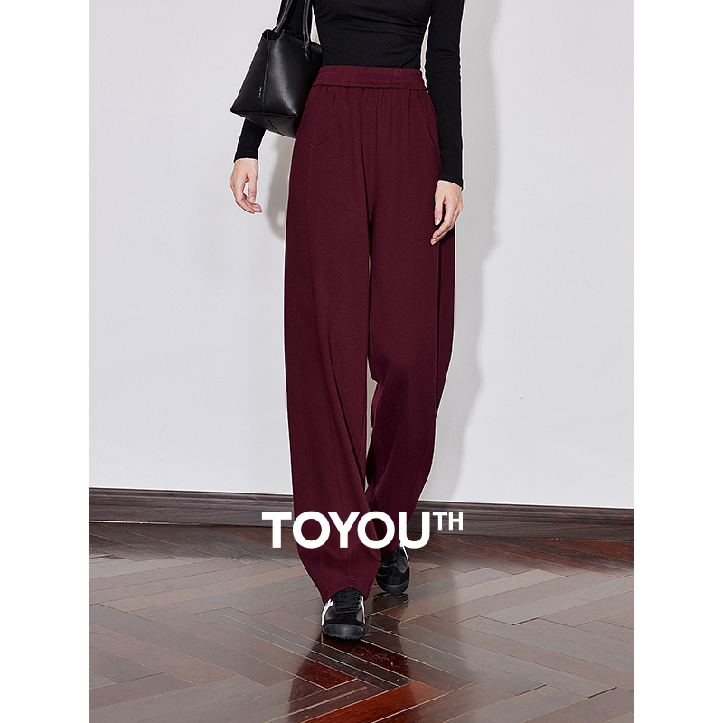 Winter Clothing Pinterest - TOYOUTH Pantaloni sportivi casual in pile