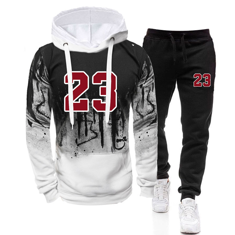 Winter Clothing Men Sale - Tuta da uomo Sport Stampa Casual