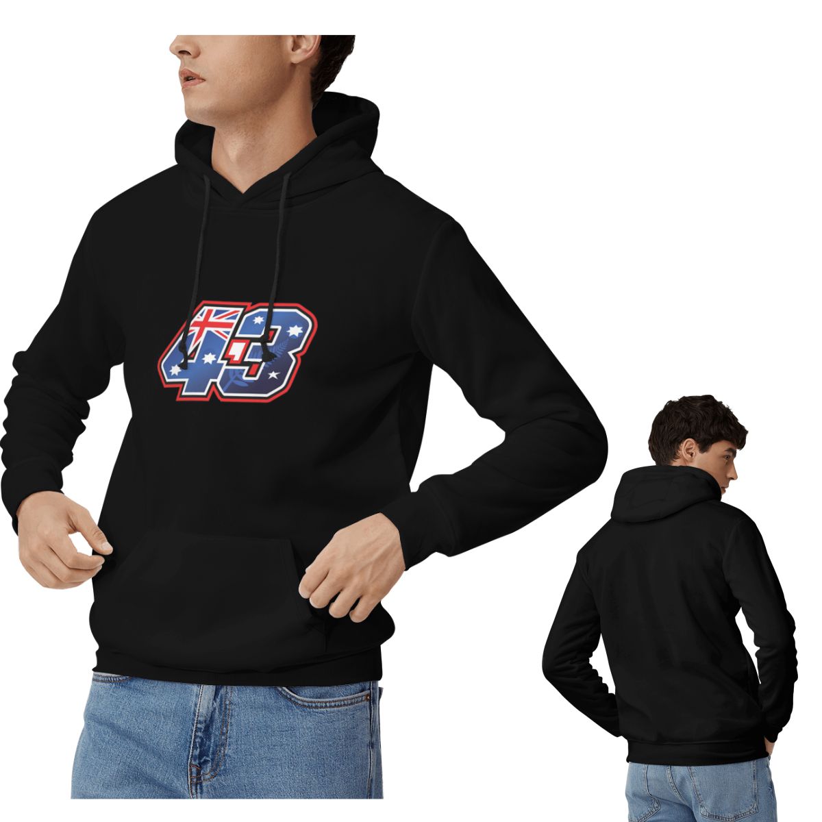 Winter Clothing Australia - Jack Miller Numero 43 Australia Felpe