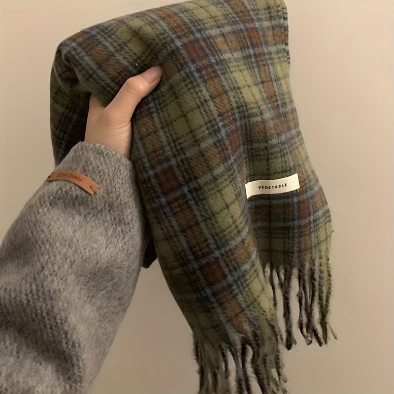 Sciarpa con nappa scozzese ver - Cashmere Scarf Wrap recensione e prezzo