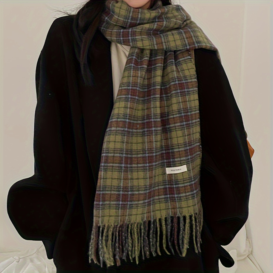 Sciarpa con nappa scozzese ver - Cashmere Scarf Wrap recensione e prezzo