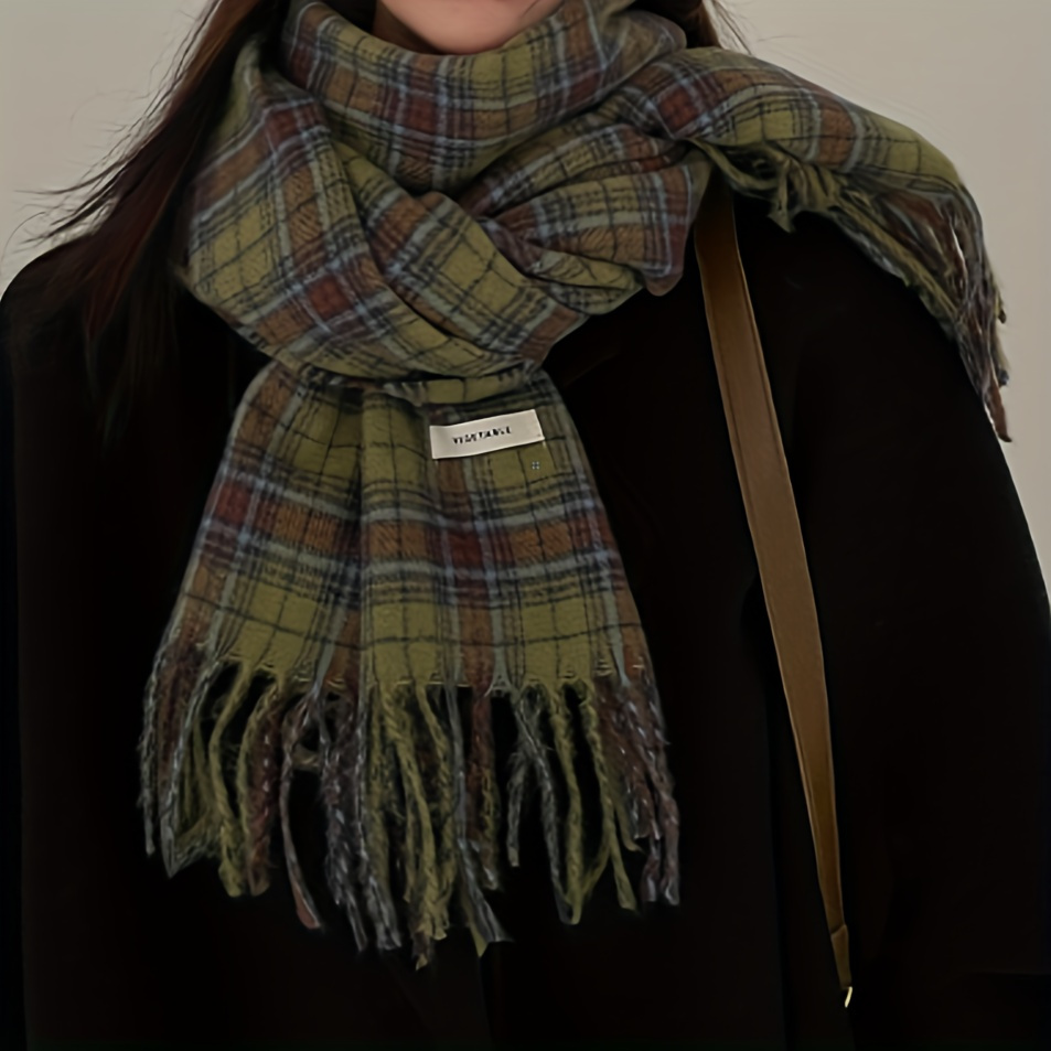 Sciarpa con nappa scozzese ver - Cashmere Scarf Wrap recensione e prezzo
