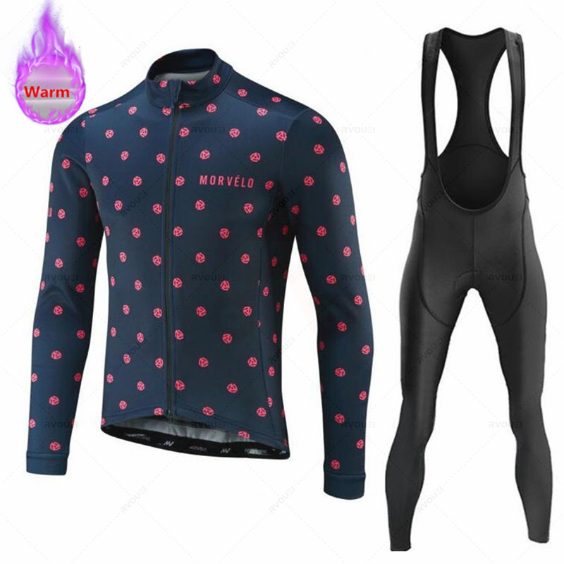 Morvelo-Set di maglie da cicli - Winter Clothing Men Sale recensione e prezzo