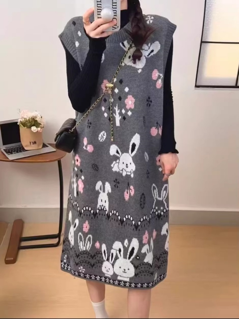 Abito gilet maglione pigro car - Winter Clothing Trends 2025 Women'S recensione e prezzo