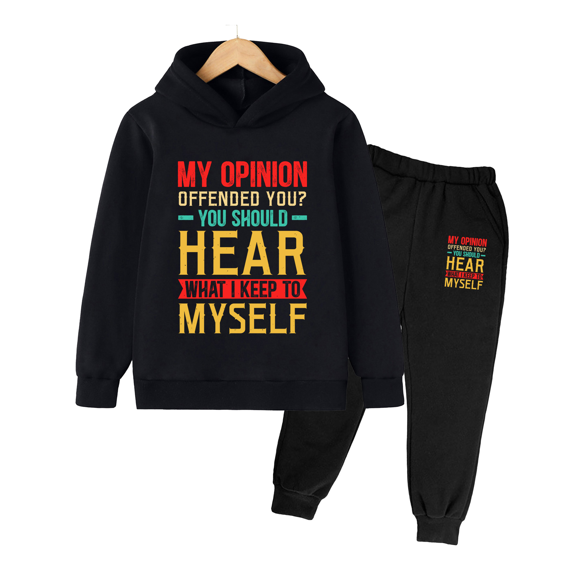 Set Felpa e Pantaloni per Bamb - Winter Clothing Quotes recensione e prezzo