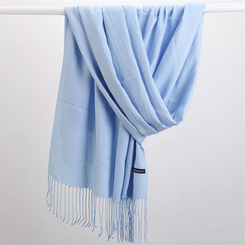 Di modo di Colore Solido 2023  - Cashmere Scarf Wrap recensione e prezzo