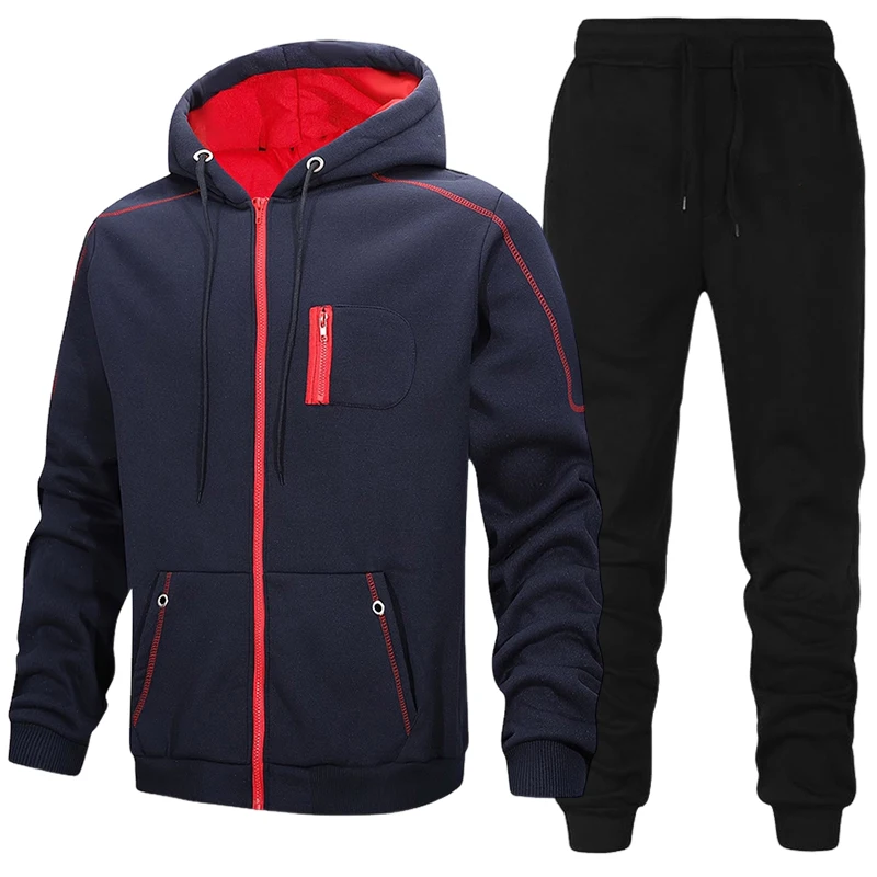 Tuta da Uomo alla Moda, Felpa  - Jacket Winter Clothing recensione e prezzo