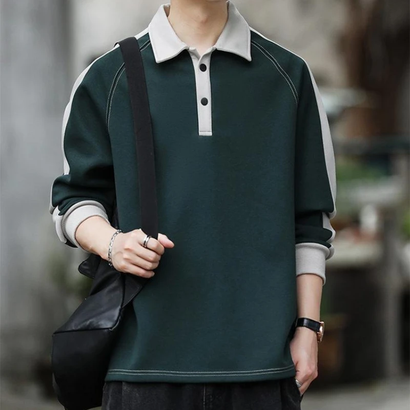 Polo da uomo a contrasto di co - Winter Clothing Quotes recensione e prezzo