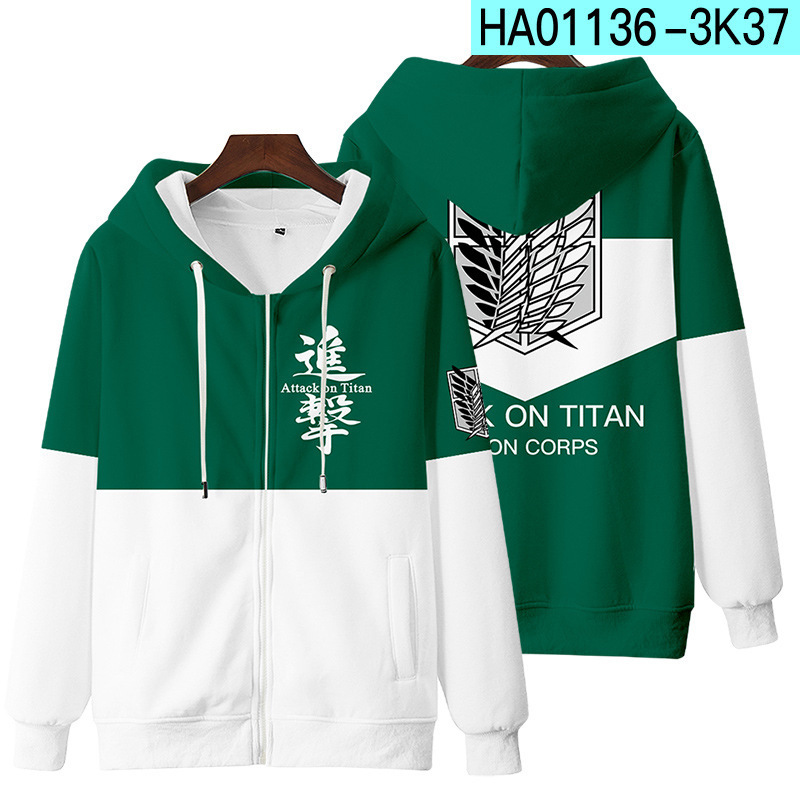 Nuovo Attack On Titan 3D Zippe - Winter Clothes Shop recensione e prezzo