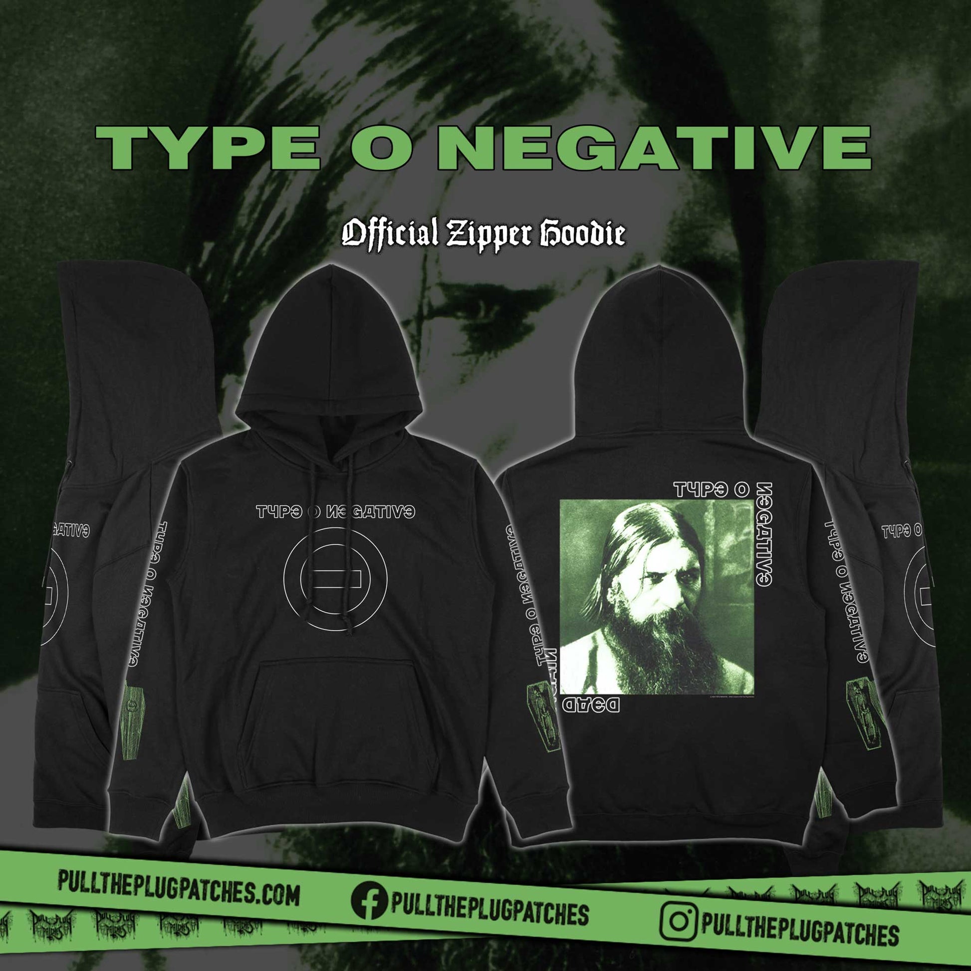 Felpa con Cappuccio Type O Neg - Winter Clothing Types recensione e prezzo